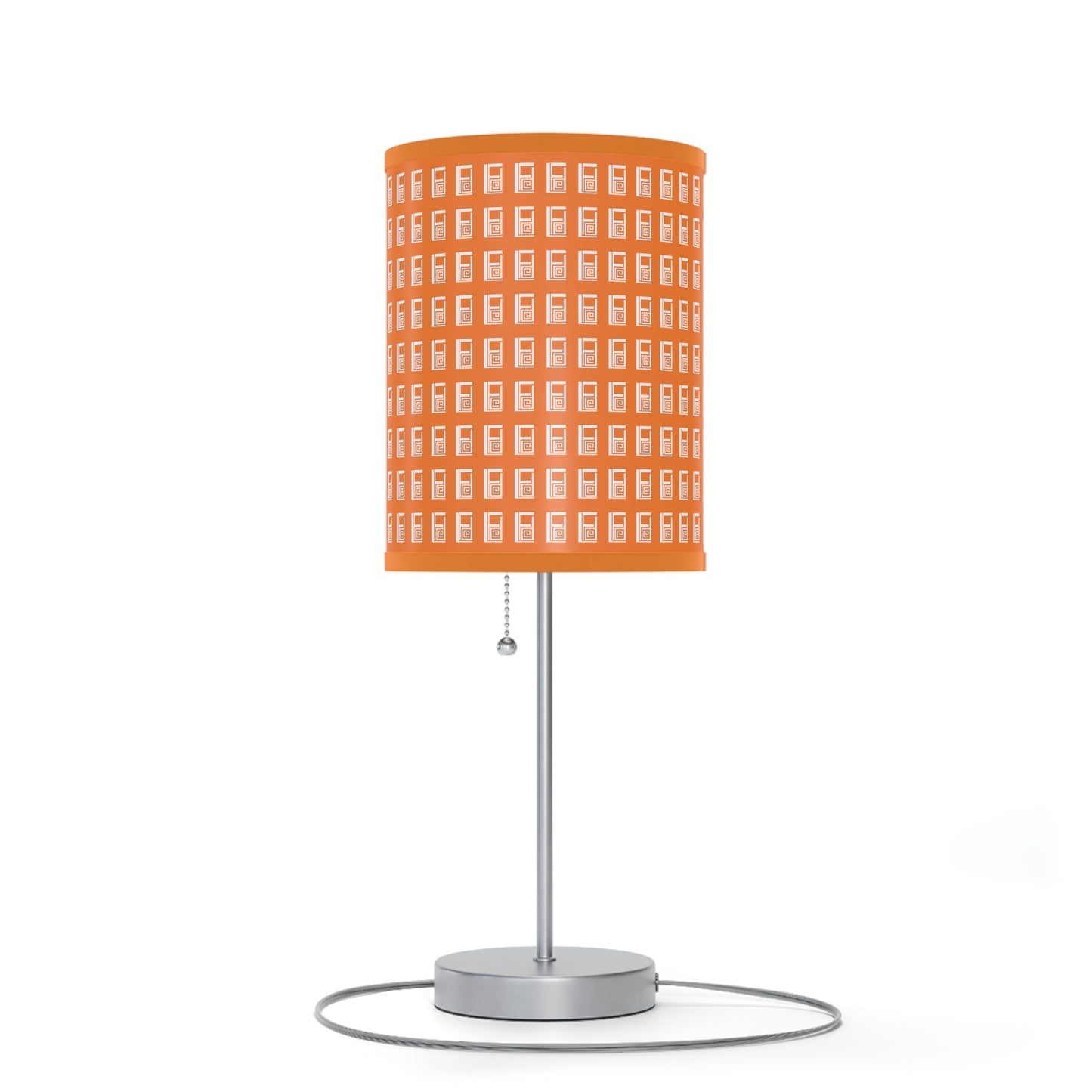 Lamp on a Stand, US|CA plug, No. 000OE - White Logo on Orange