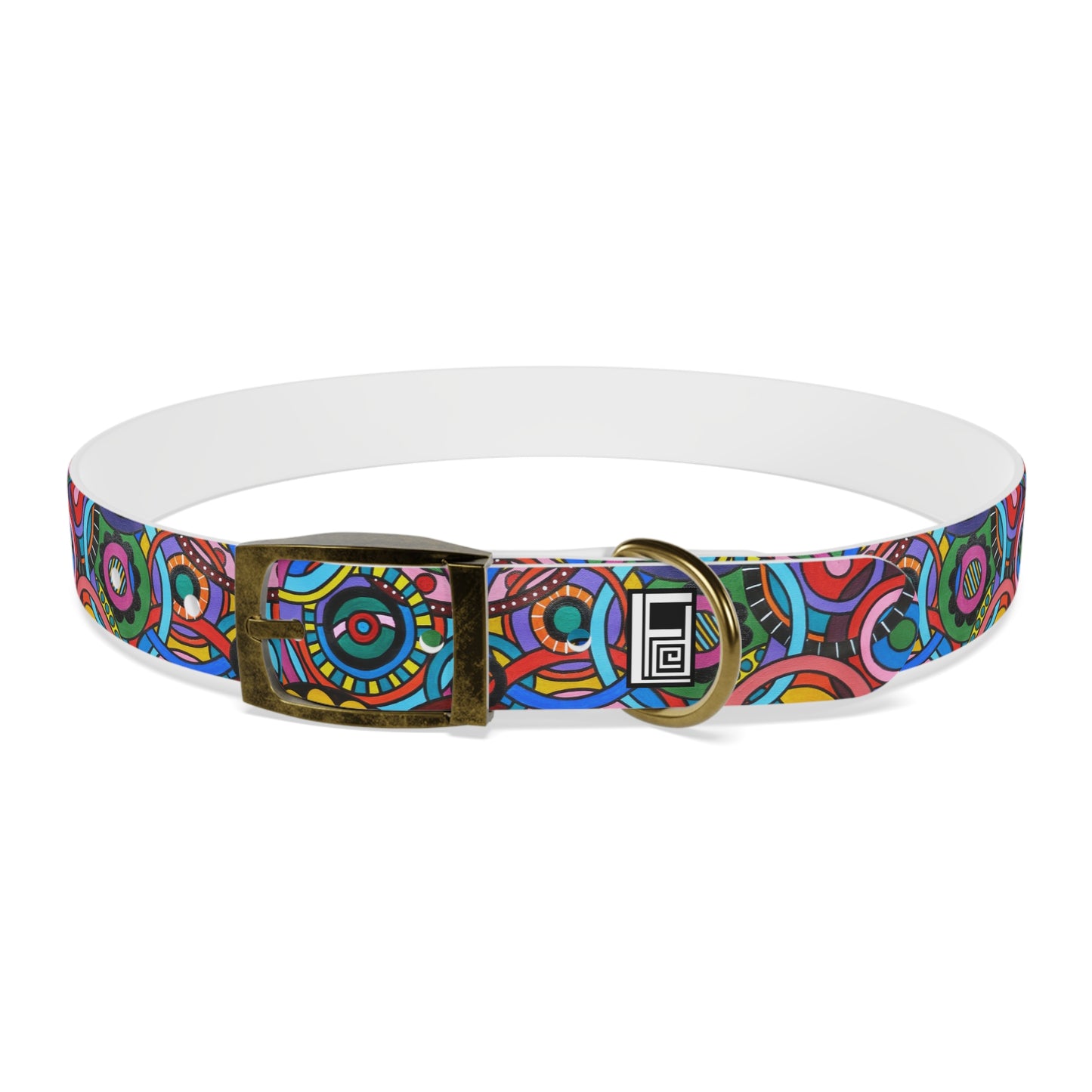 Dog Collar - No. 221 - Interlinked B