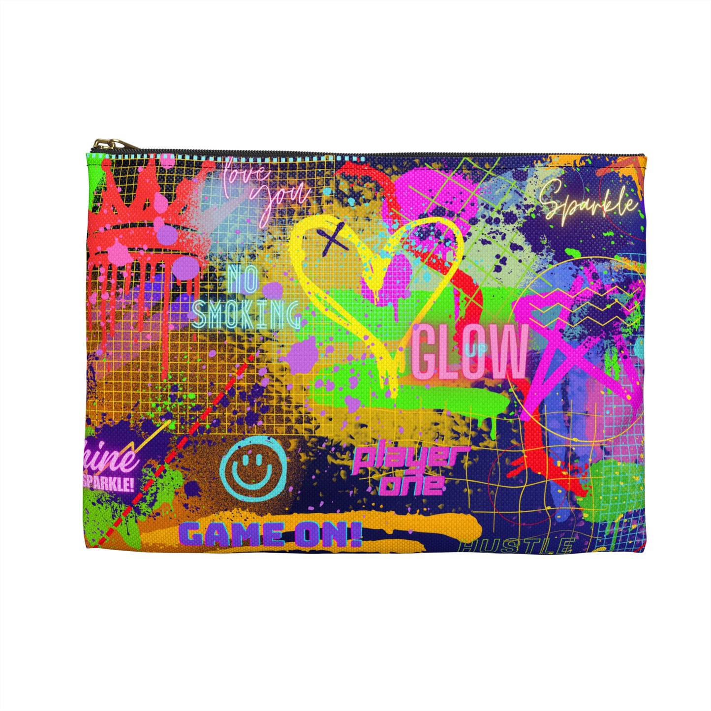 Make Up Bag - No. 232 - Glow Graffiti