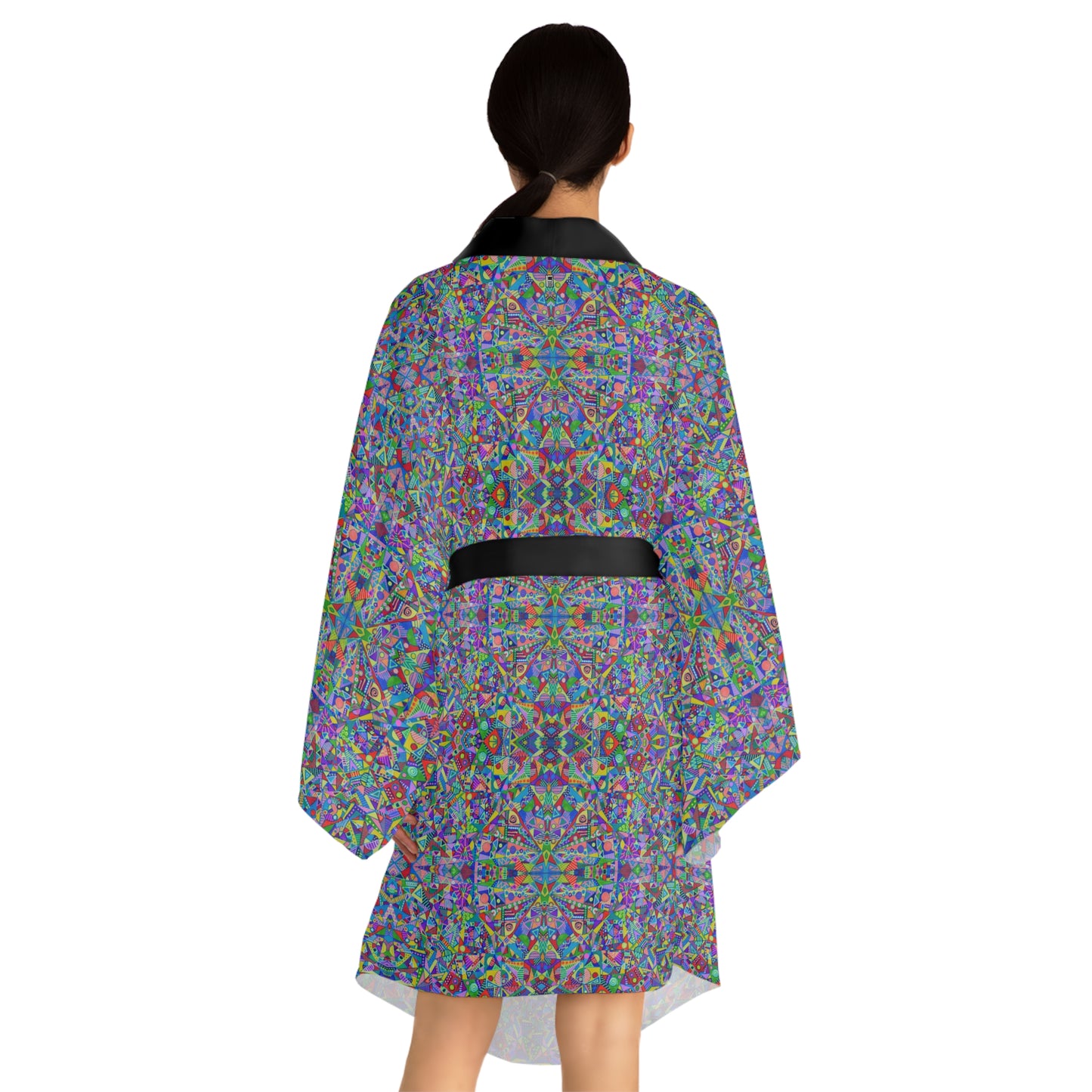 Long Sleeve Kimono Robe - No. 254