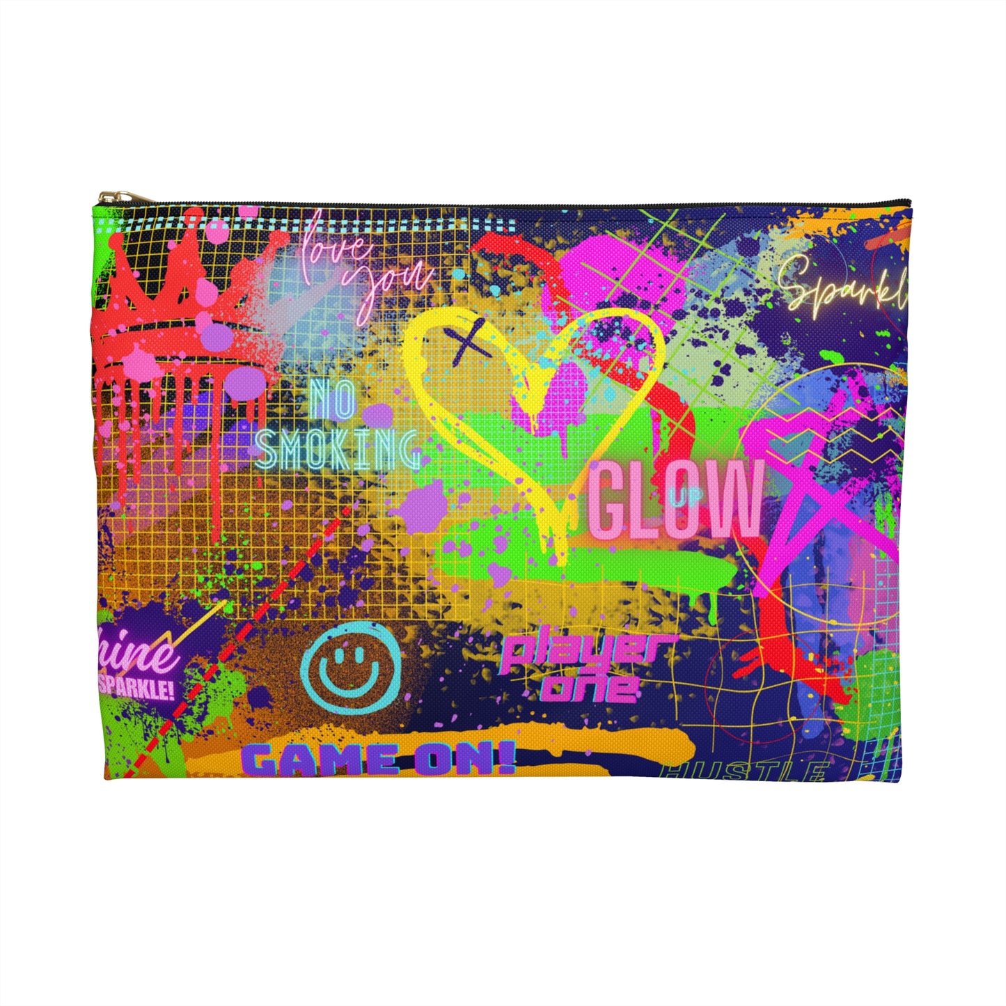 Make Up Bag - No. 232 - Glow Graffiti