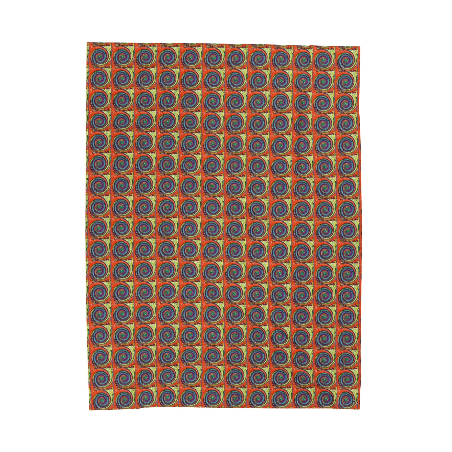 Velveteen Plush Blanket - No. 304 - Y/O Swirl