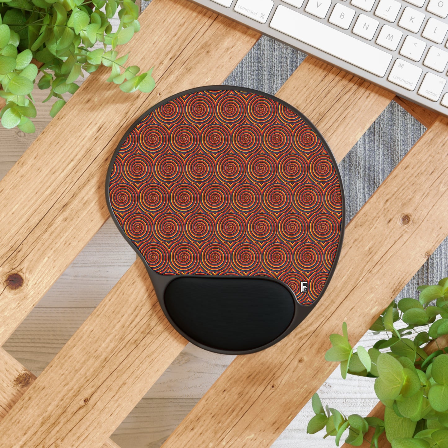 Mouse Pad With Wrist Rest - No. 144