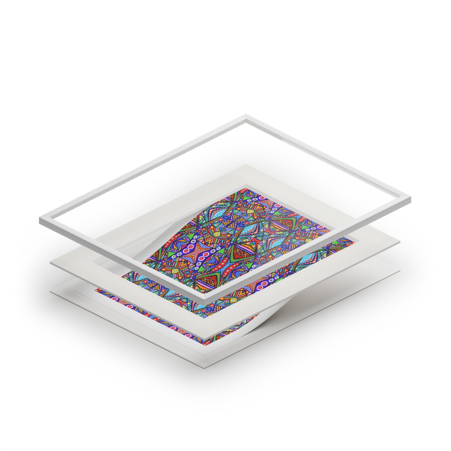 Fine Art Giclee Print (Cardboard Frame) - No. 291