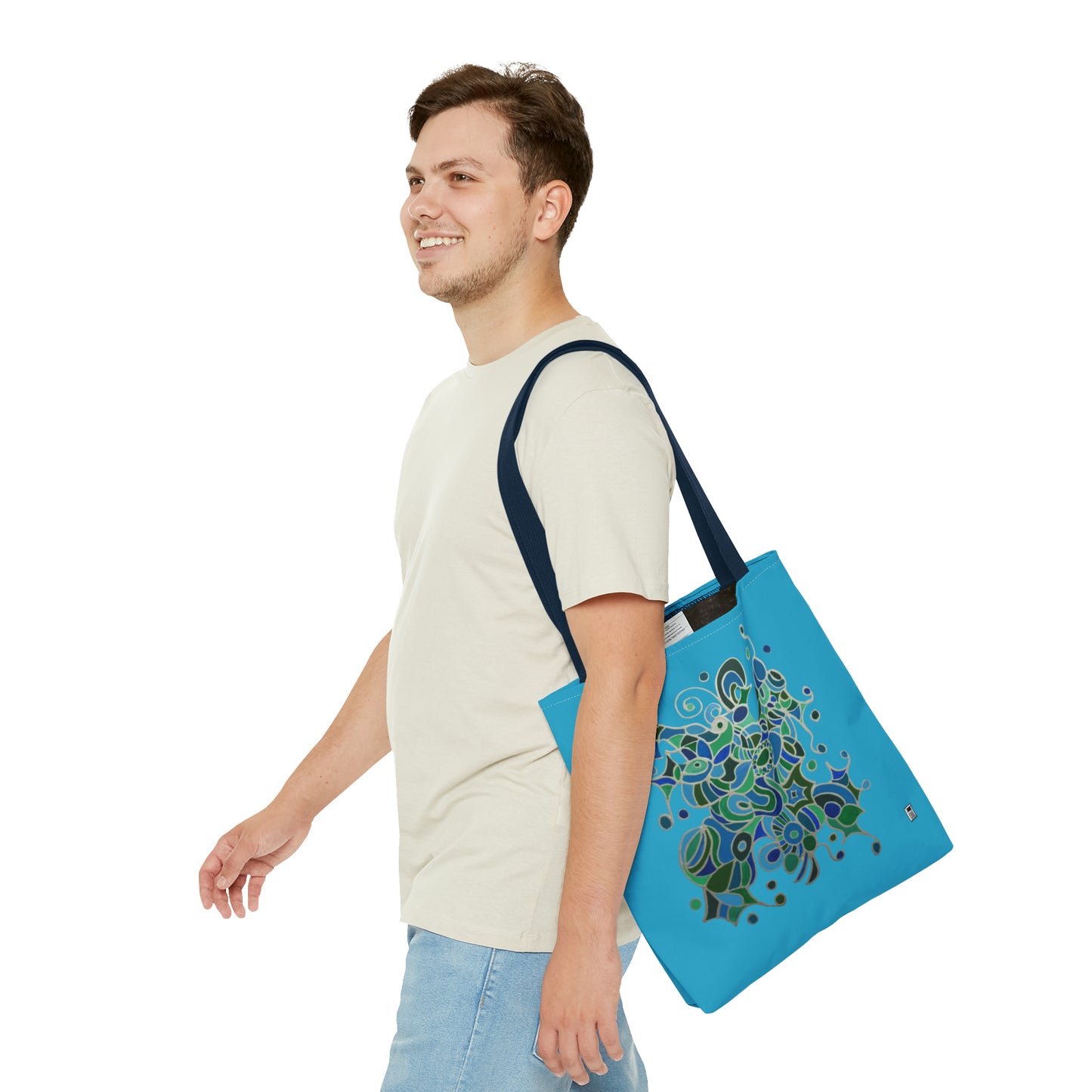 Tote Bag - No.146 A 'Bird of Paradise' - By Irish Artist Fiona de Lacy