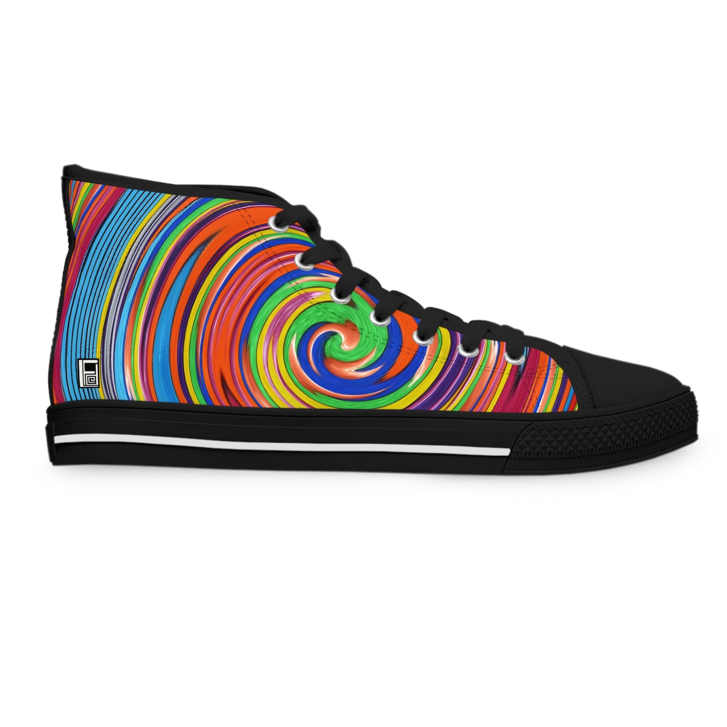 Women's High Top Sneakers - No. 302 - 'Swirl'