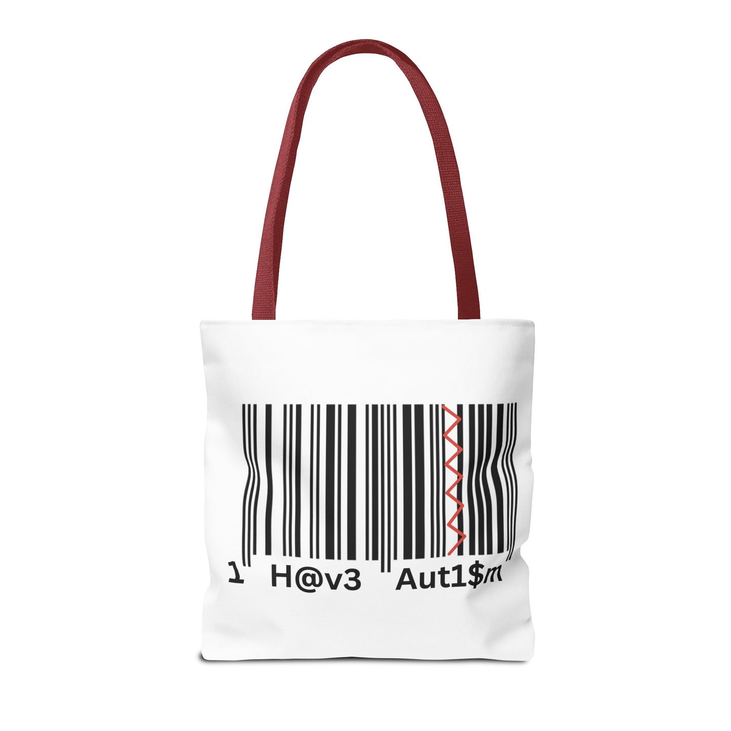 Tote Bag - No. 310 - Black & White 'I Have Autism'