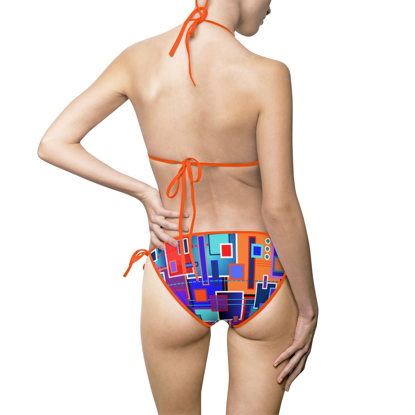 Women's Bikini Swimsuit - No. 233 'Squared'