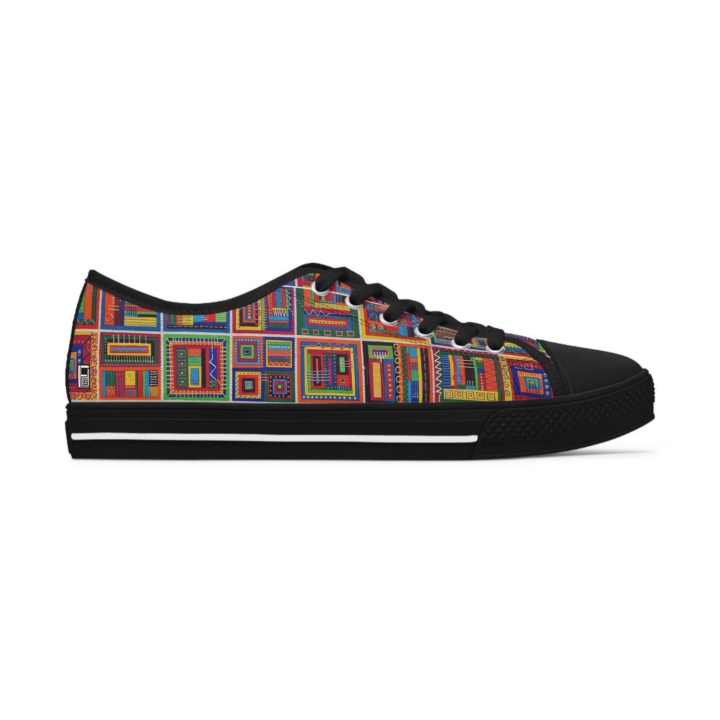 Women's Low Top Sneakers, No. 156 - It's Complicated - By Irish Artist Fiona de Lacy