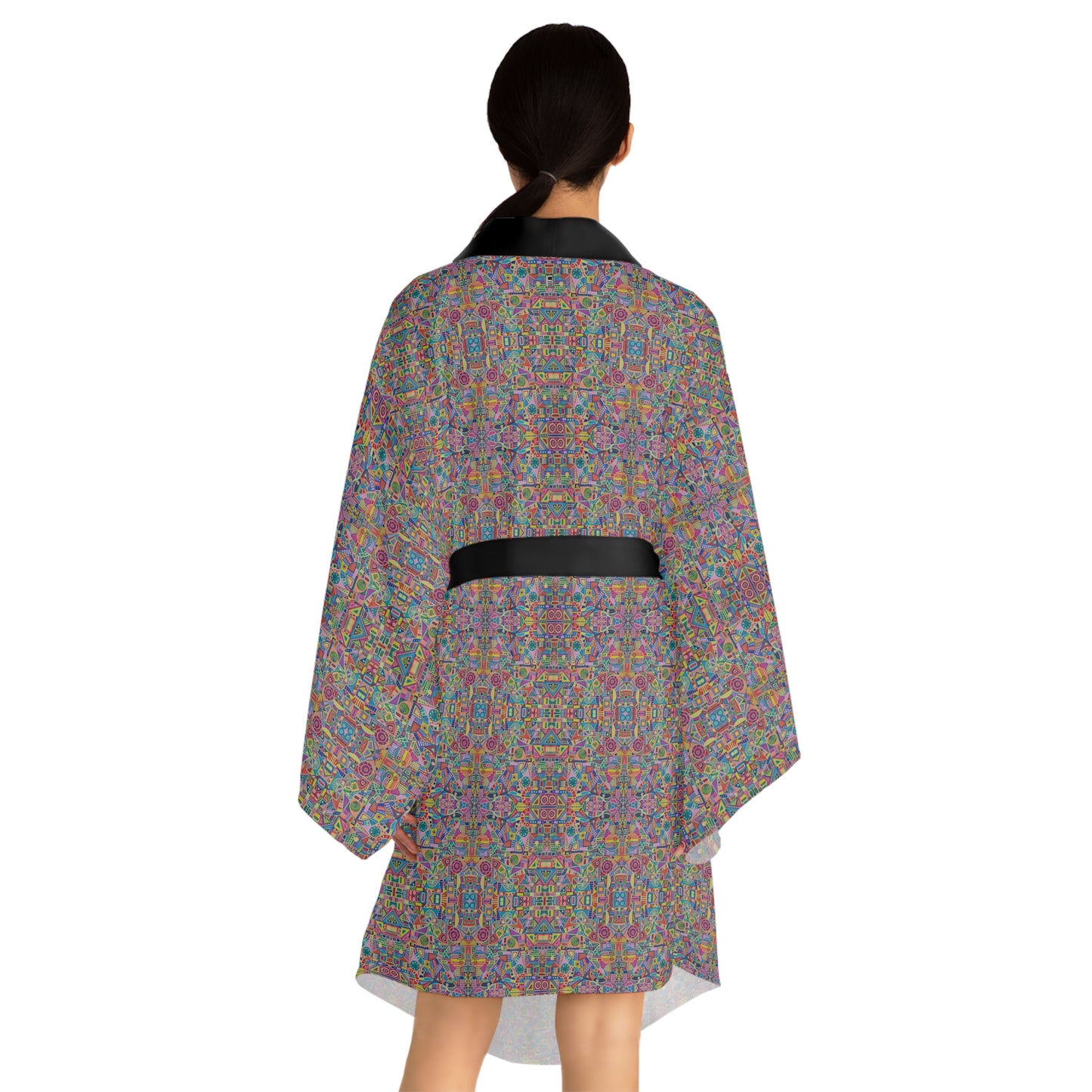 Long Sleeve Kimono Robe - No. 258