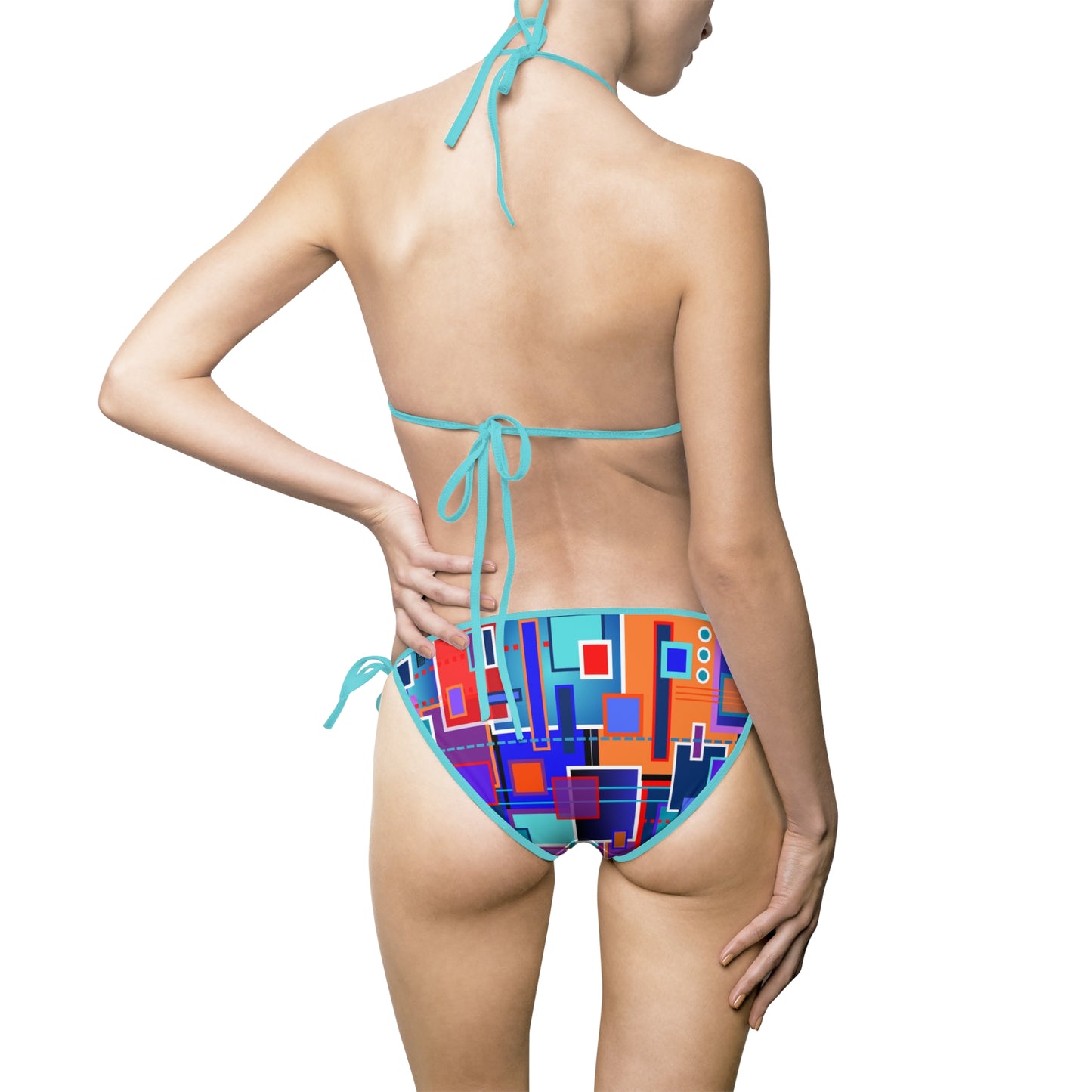 Women's Bikini Swimsuit - No. 233 'Squared'