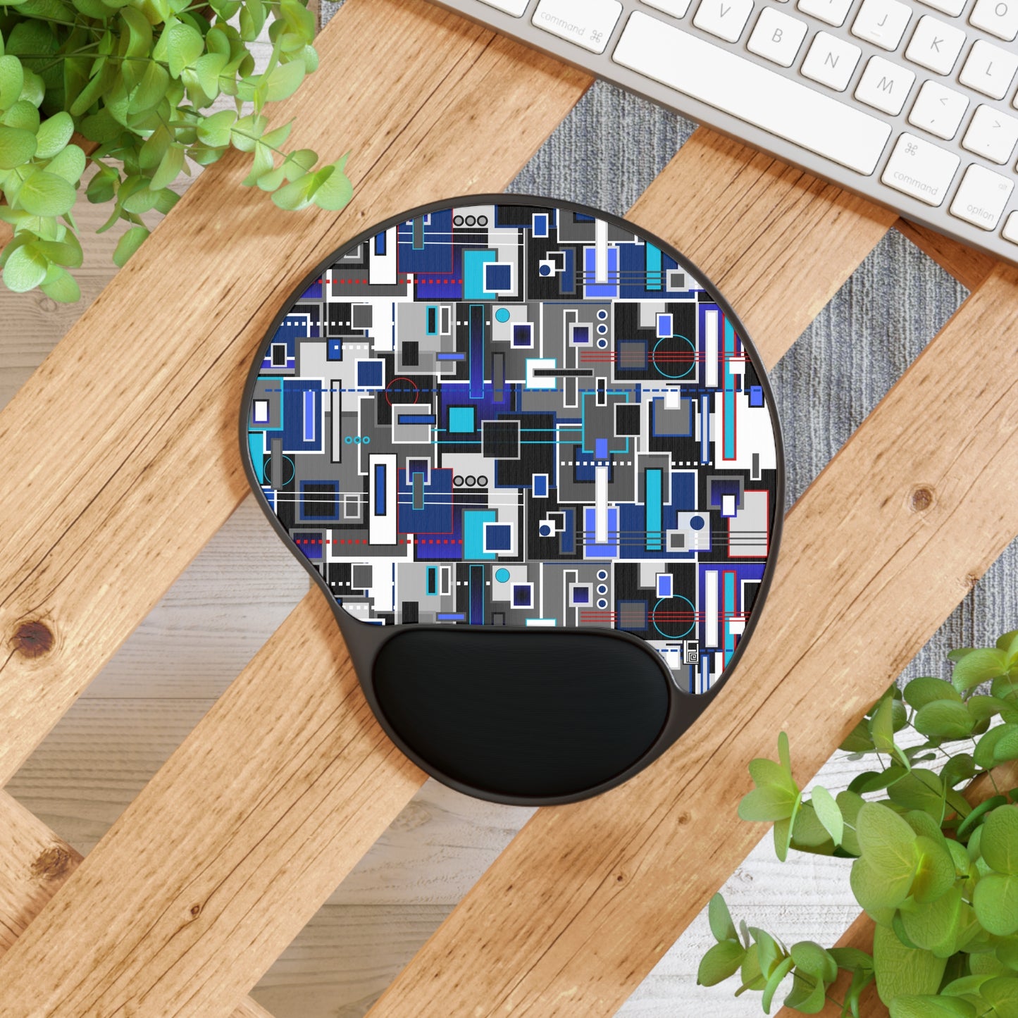 Mouse Pad With Wrist Rest - No. 235