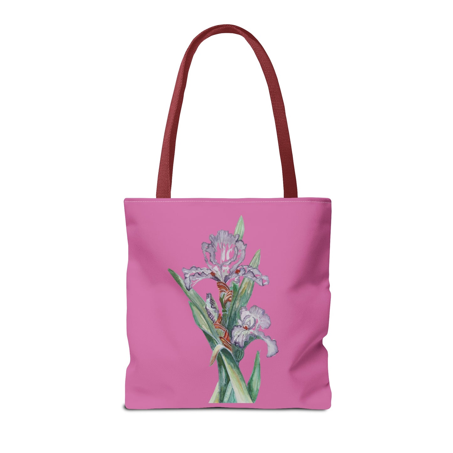 Tote Bag - No. 272 - Purple Orchid on Pink