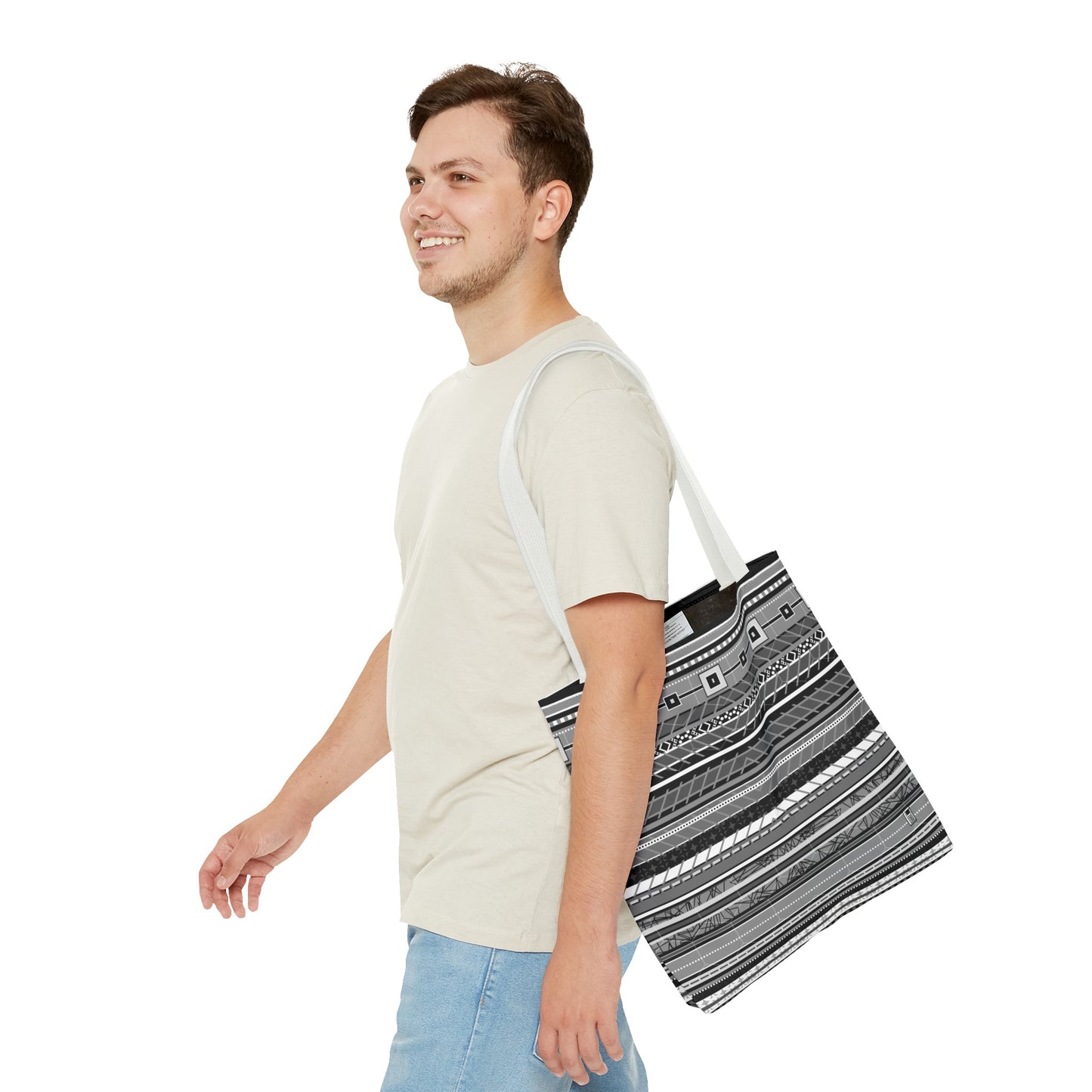 Tote Bag - No. 298 - Stripes