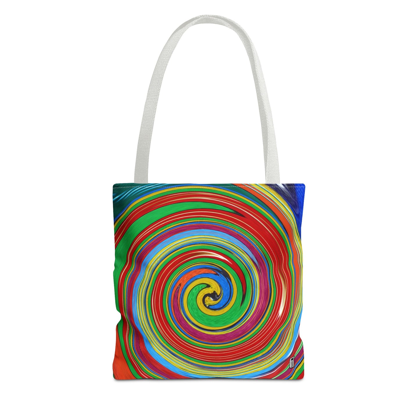 Tote Bag - No.303 - 'Swirl Blue & Orange'