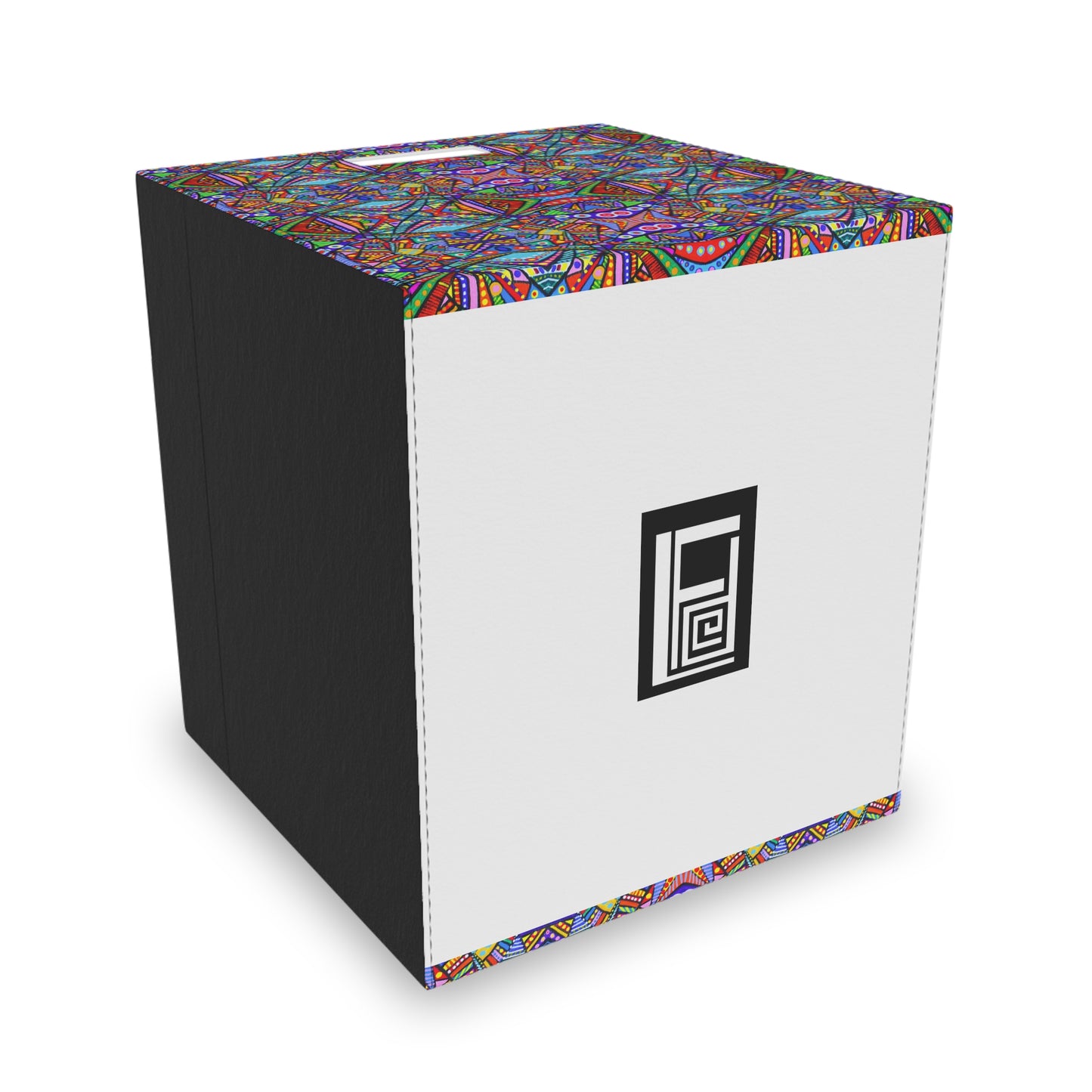 Felt Storage Box - No. 291 - Abstract Pattern