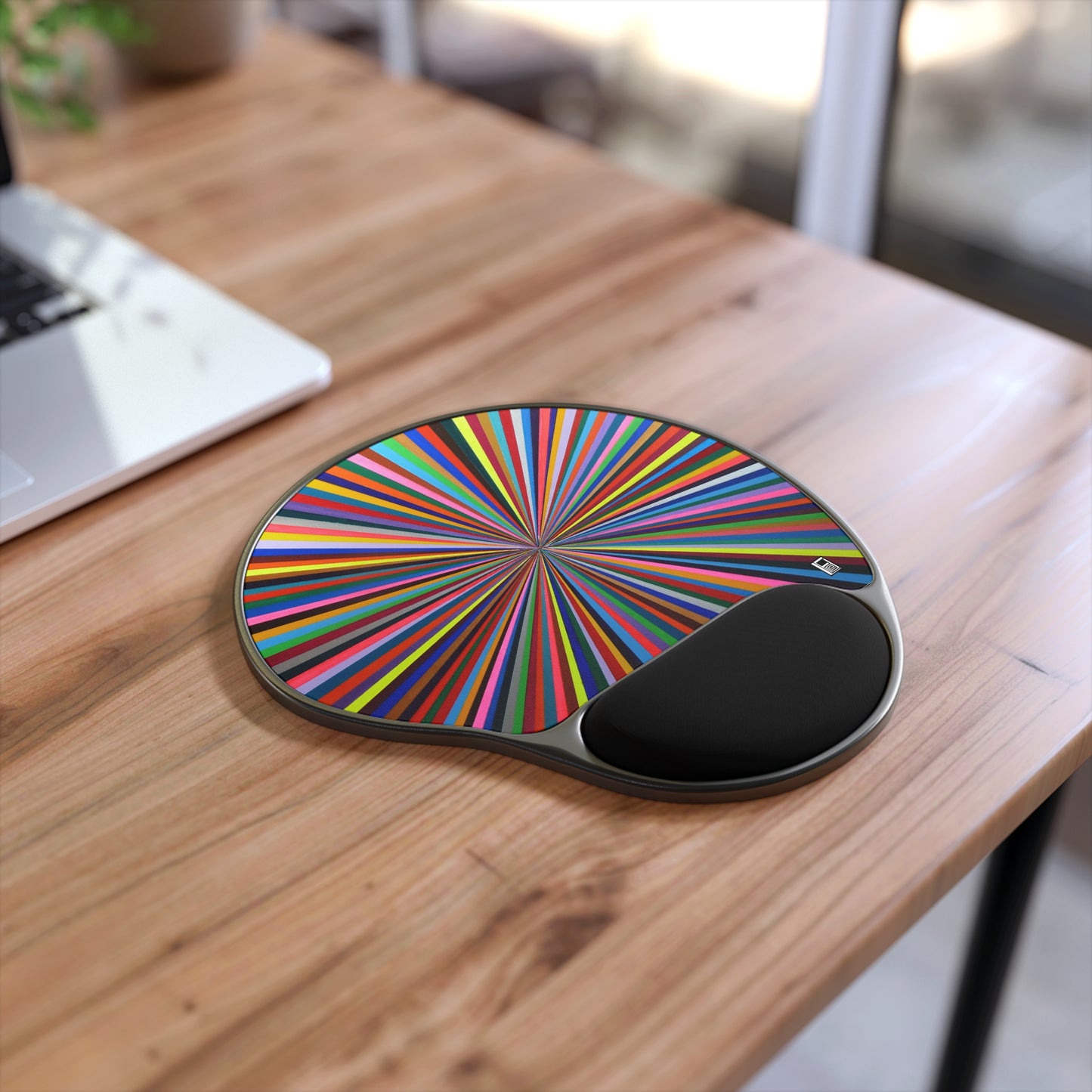 Mouse Pad With Wrist Rest - No. 205 - Spectrum