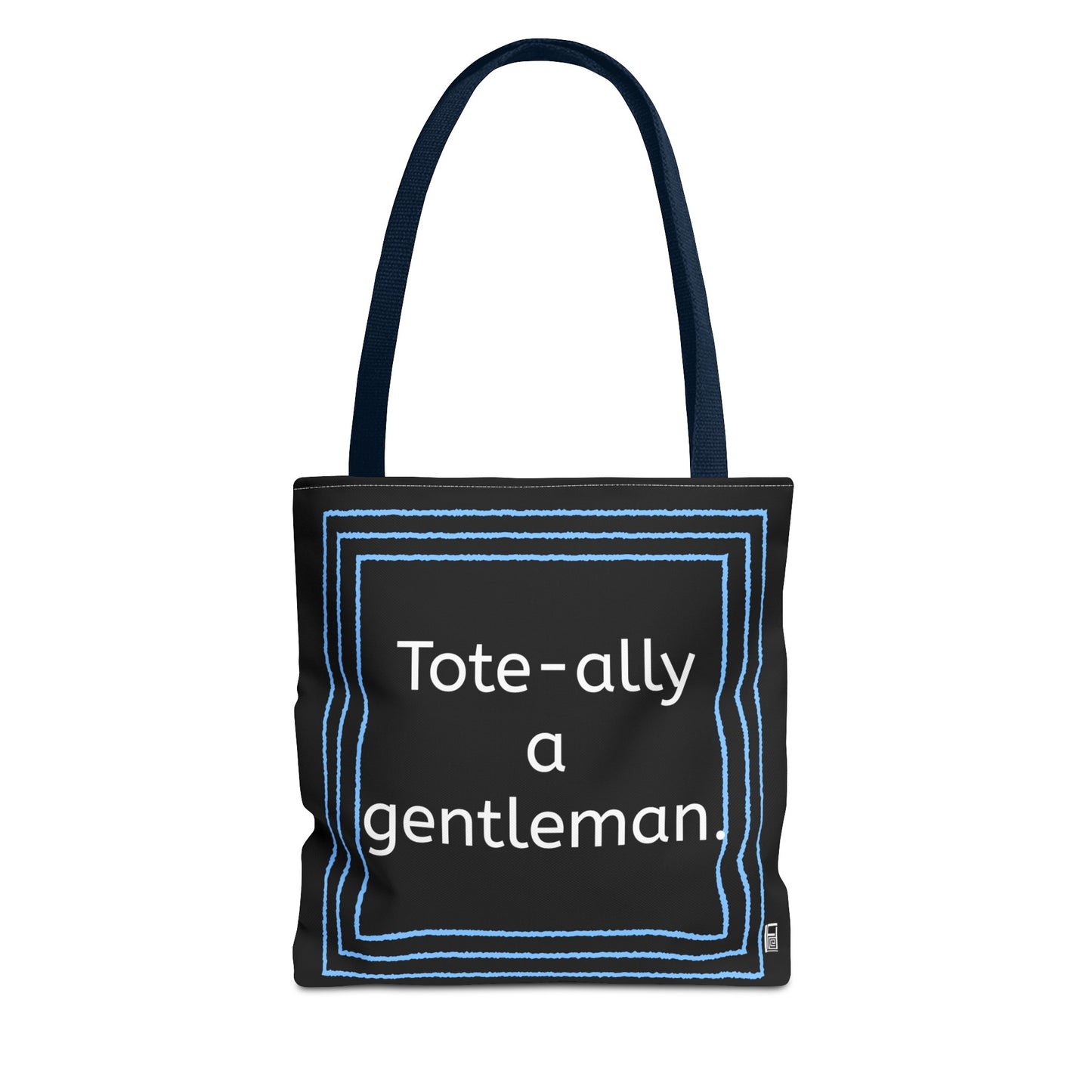 Tote Bag - No. X3 - Tote-ally a gentleman