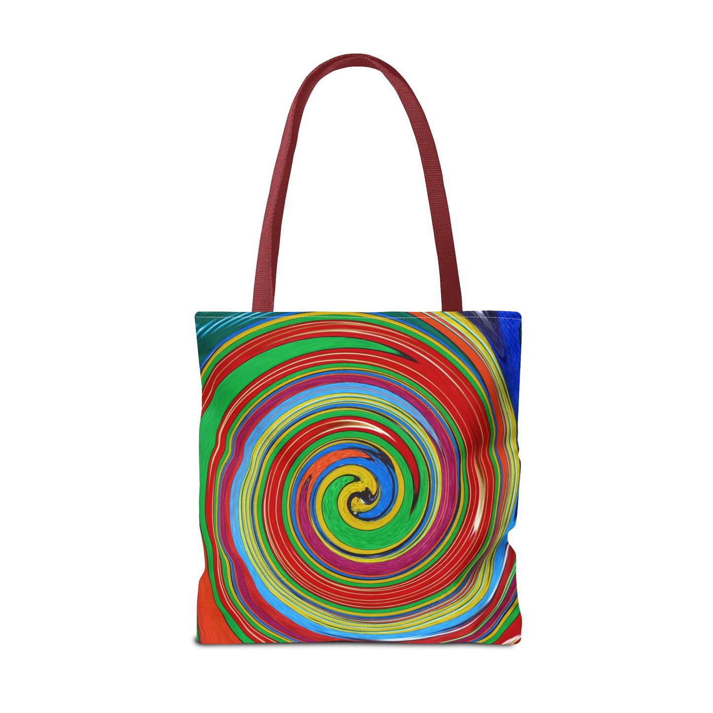 Tote Bag - No.303 - 'Swirl Blue & Orange'