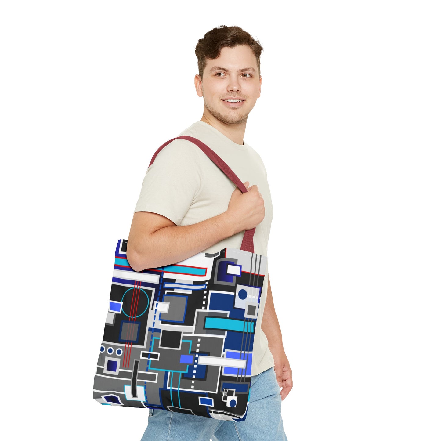 Tote Bag - No. 235 - Squared 2