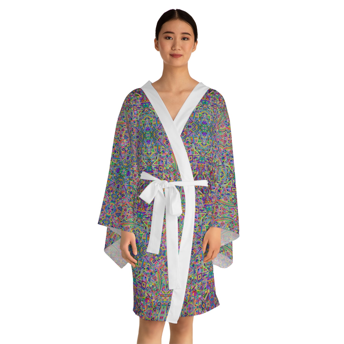 Long Sleeve Kimono Robe - No. 259
