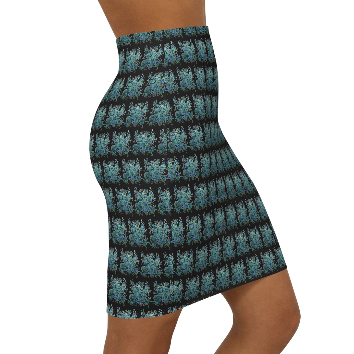 Women's Mini Skirt - No 146 A - 'Bird Of Paradise'
