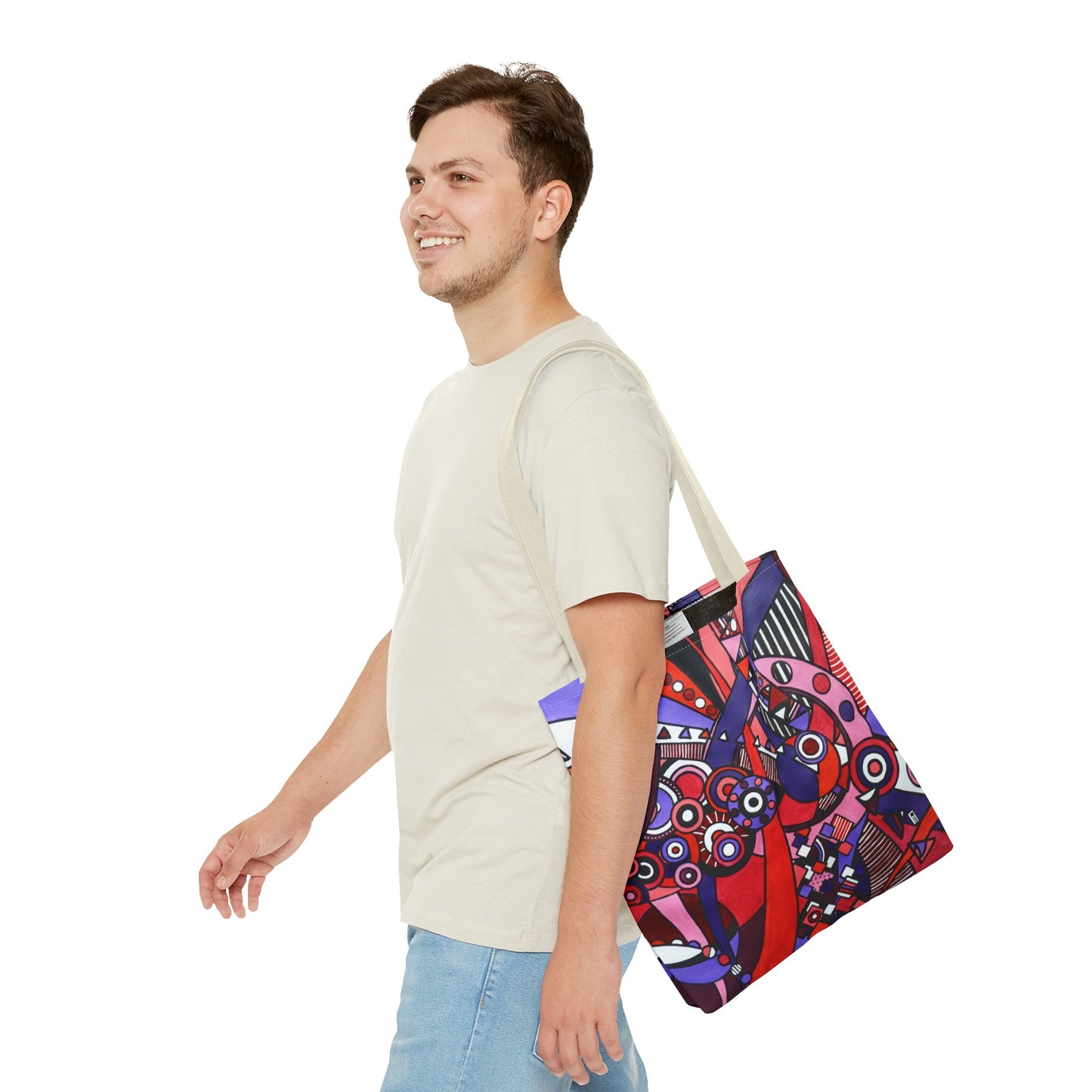 Tote Bag - No. 220 A - 'Connections'