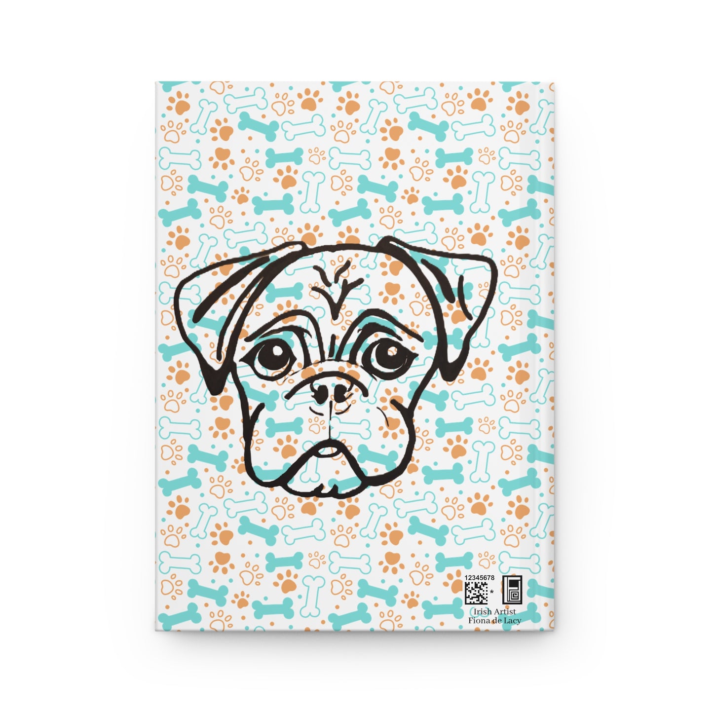 Hardcover Journal Matte (Lined) - PUG