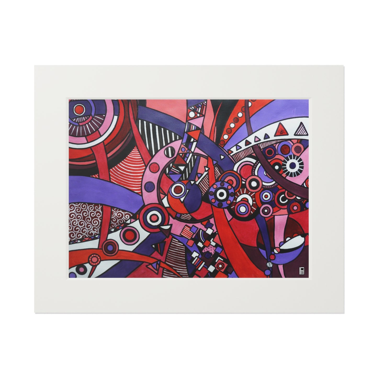 Fine Art Print (Cardboard Frame) - No. 220 - 'Connections'