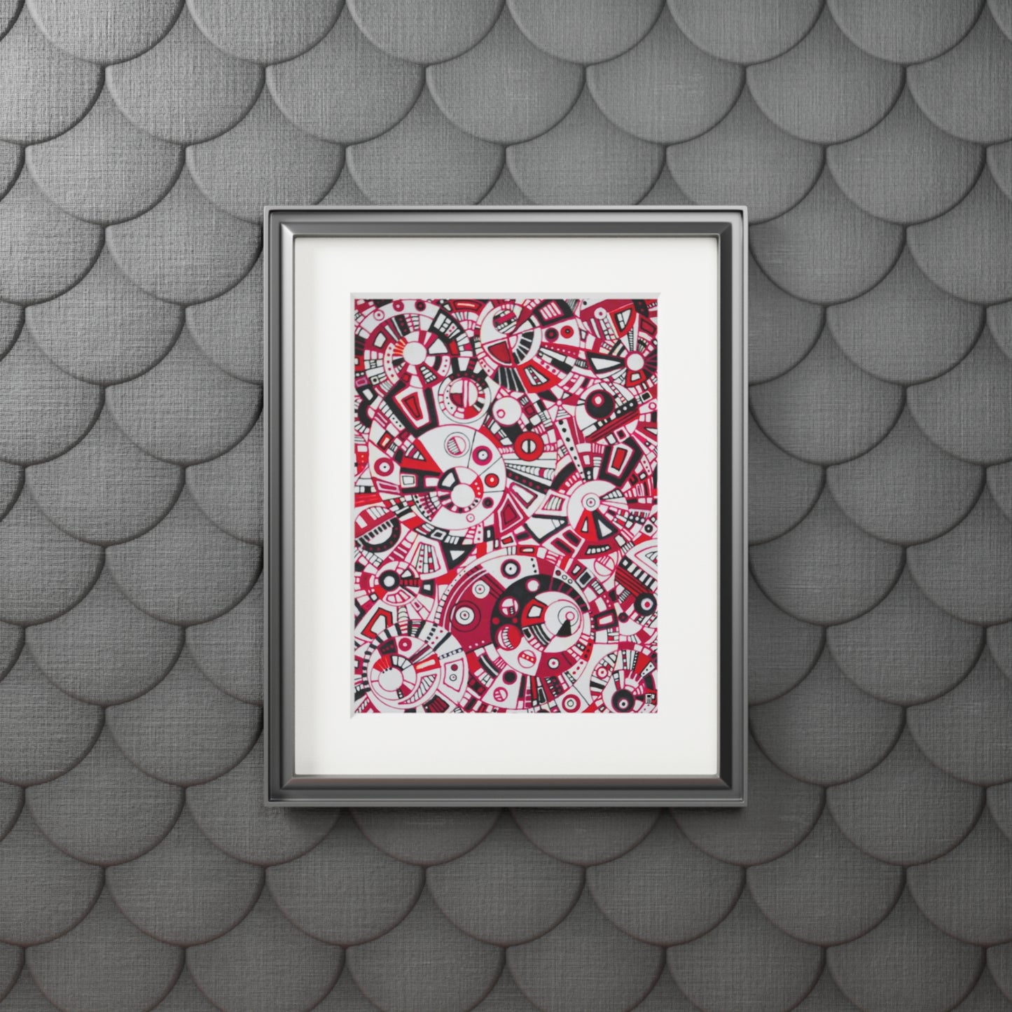 Fine Art Print (Cardboard Frame) - No. 276 - 'Interlocked'