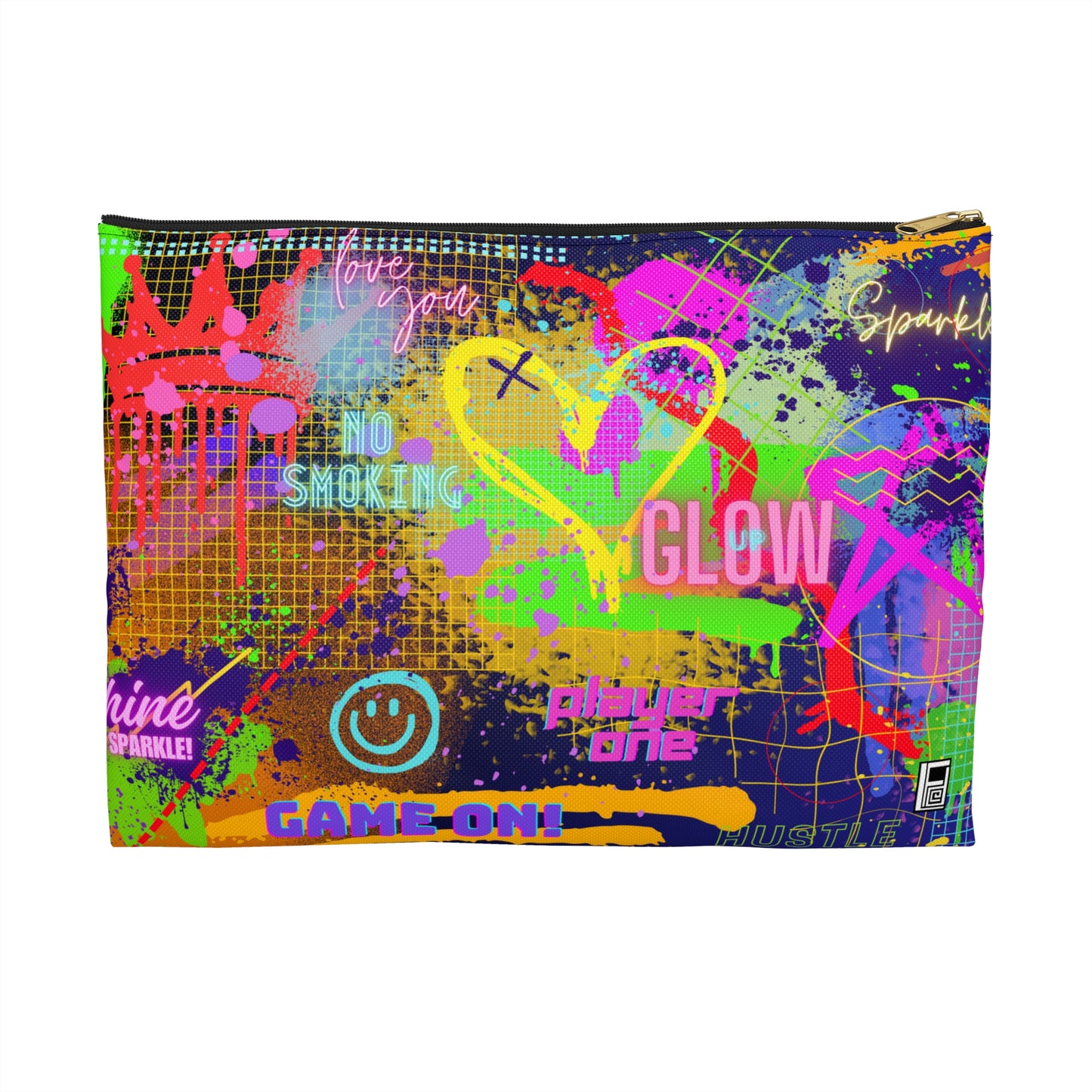 Make Up Bag - No. 232 - Glow Graffiti