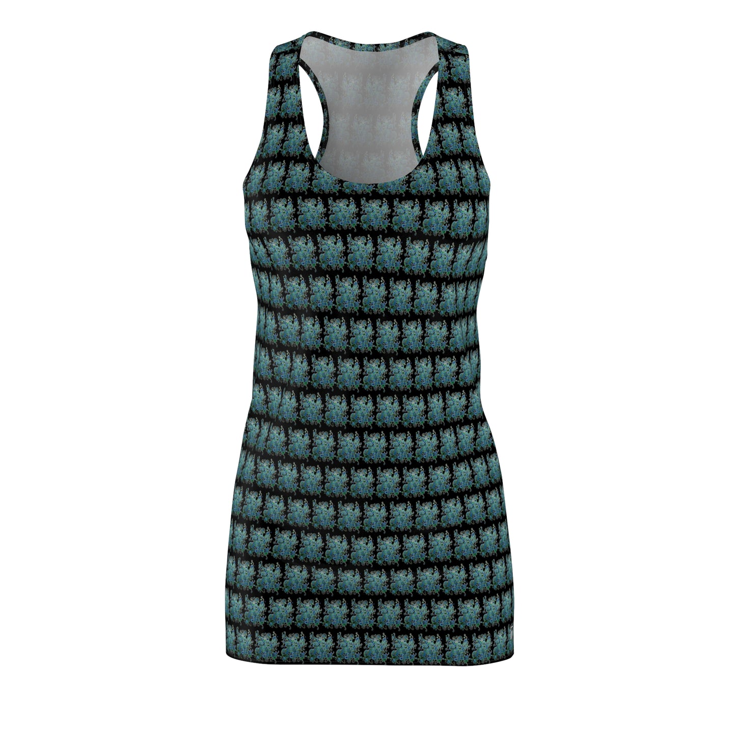 Women's Cut & Sew Racerback Dress - No. 146 A - Bird of Paradise