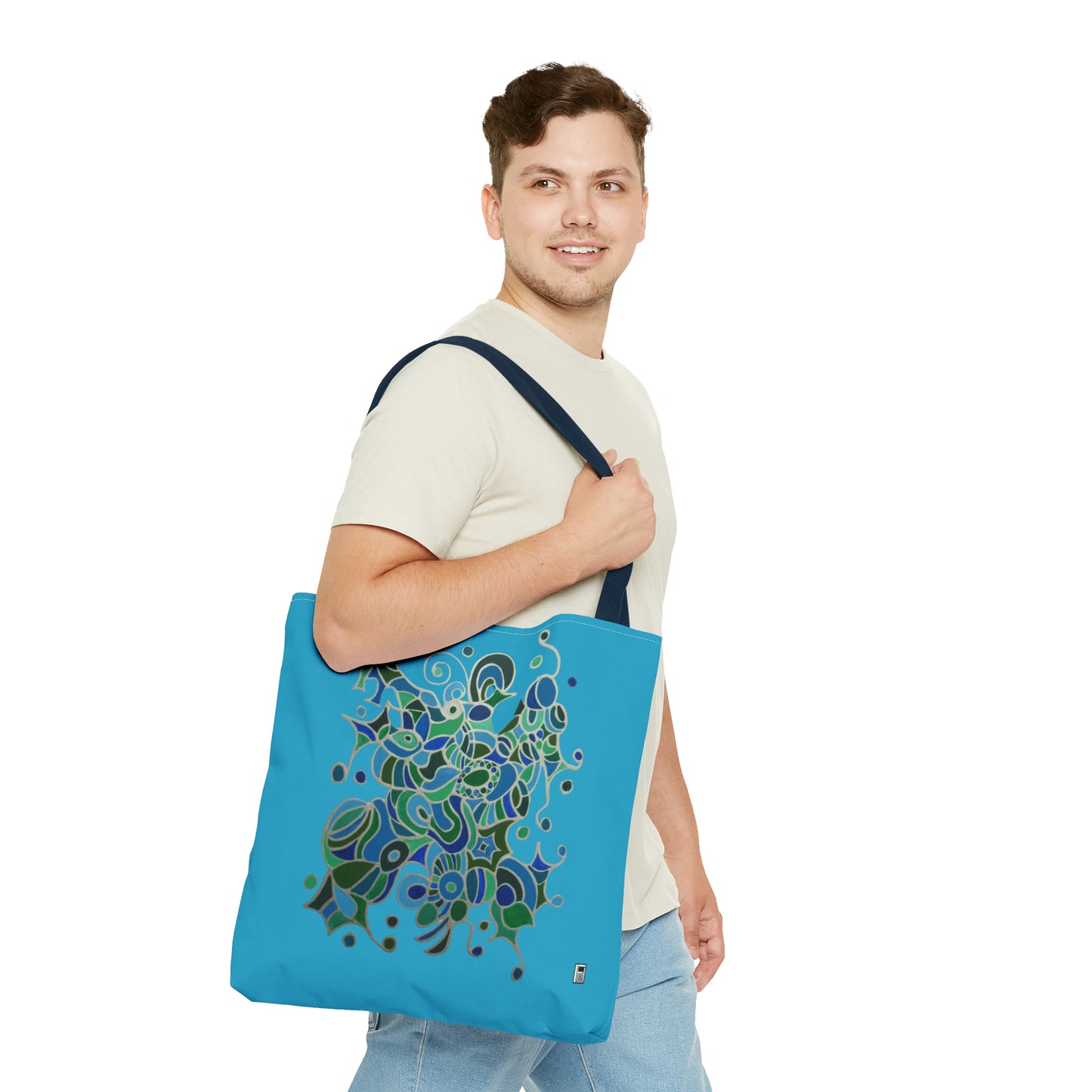 Tote Bag - No.146 A 'Bird of Paradise' - By Irish Artist Fiona de Lacy