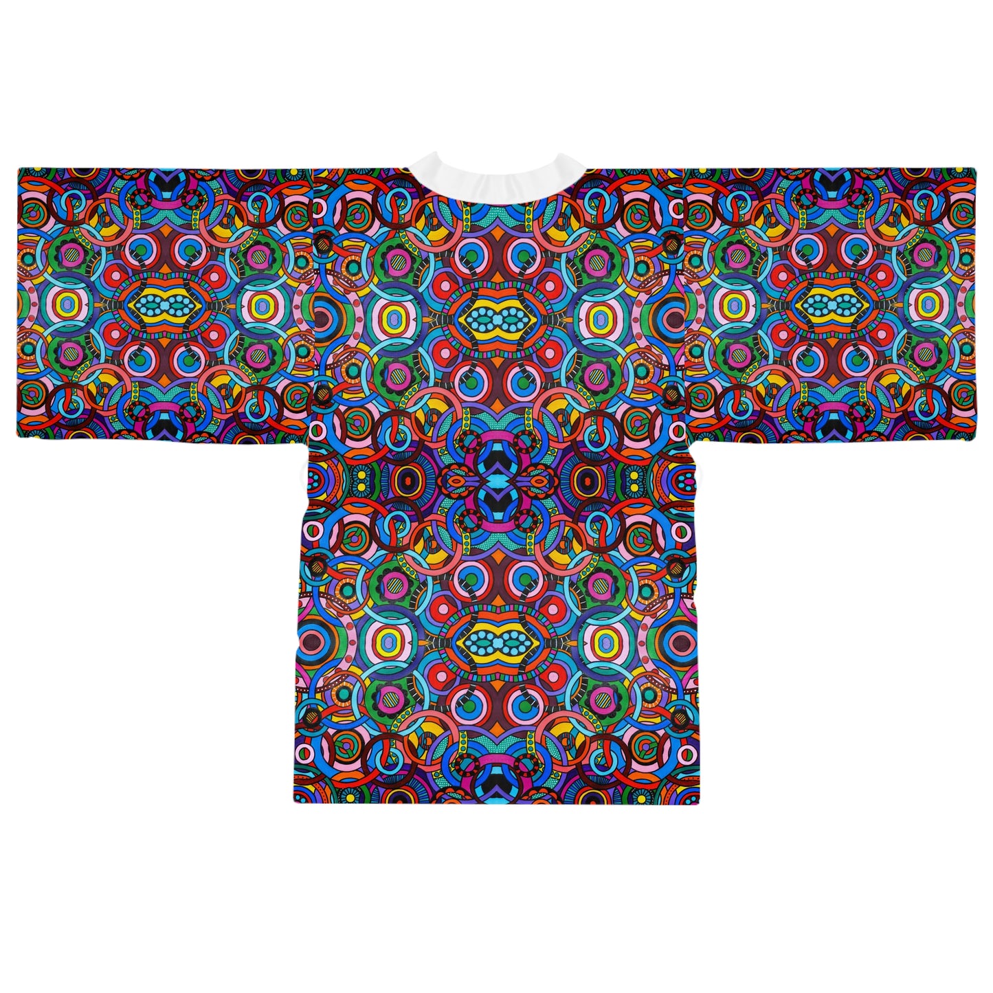 Long Sleeve Kimono Robe - No. 221 - Interlinked