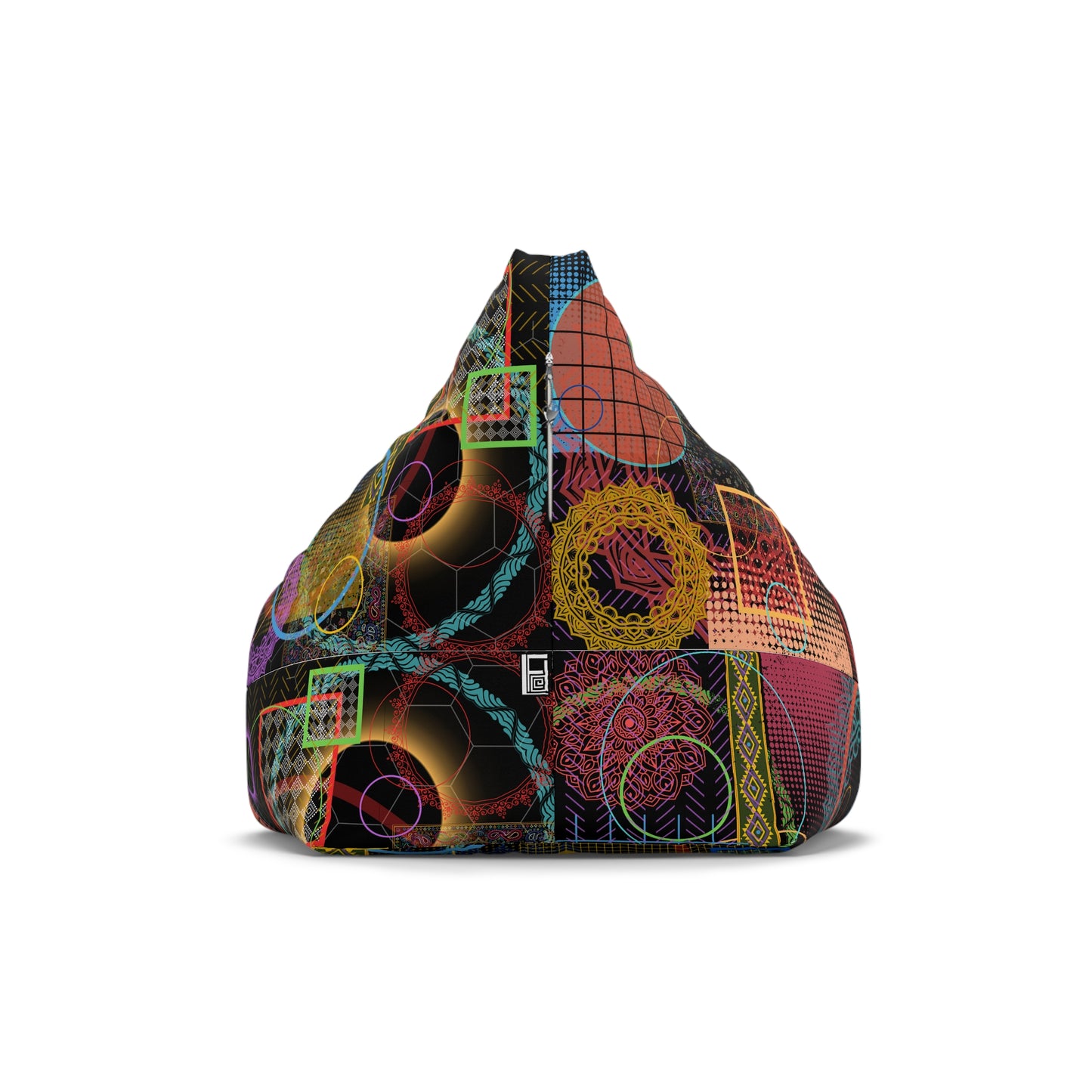 Bean Bag Chair Cover - No 299 - 'Rings