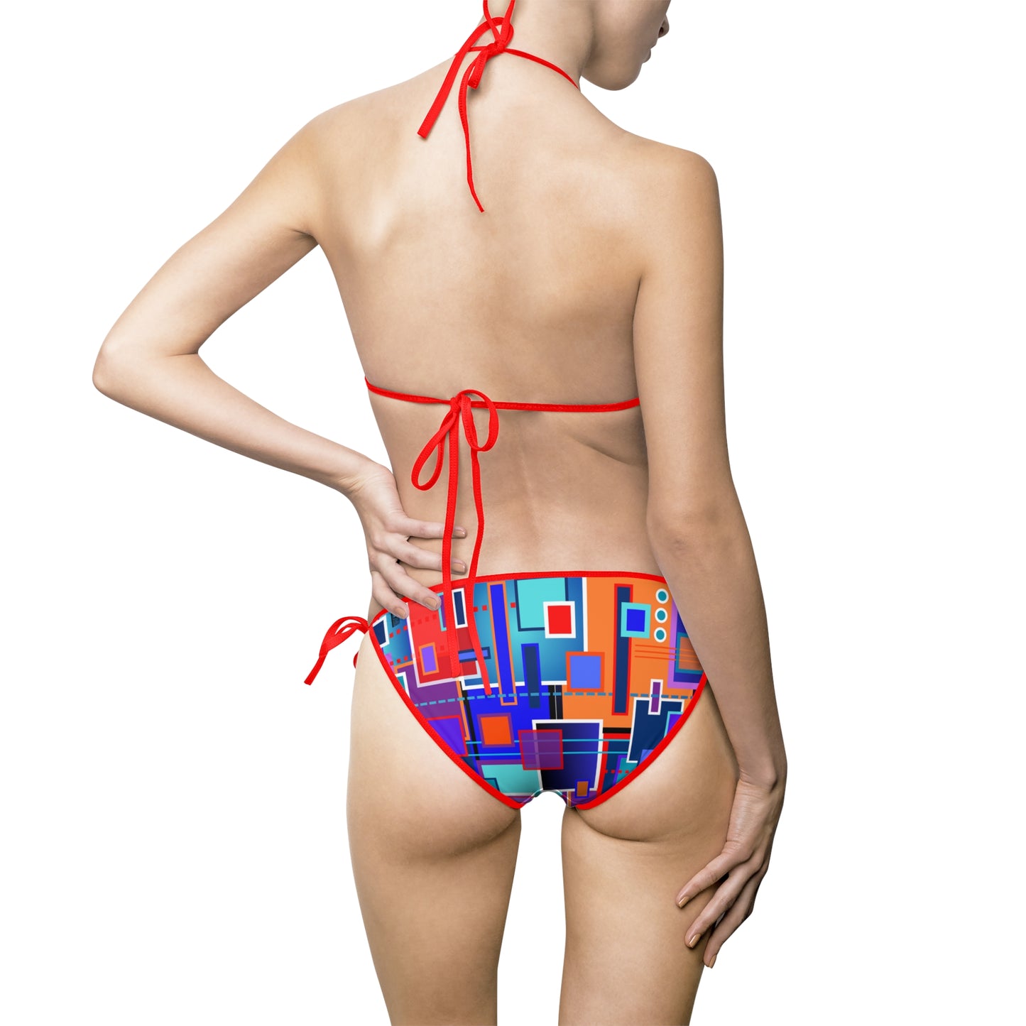 Women's Bikini Swimsuit - No. 233 'Squared'