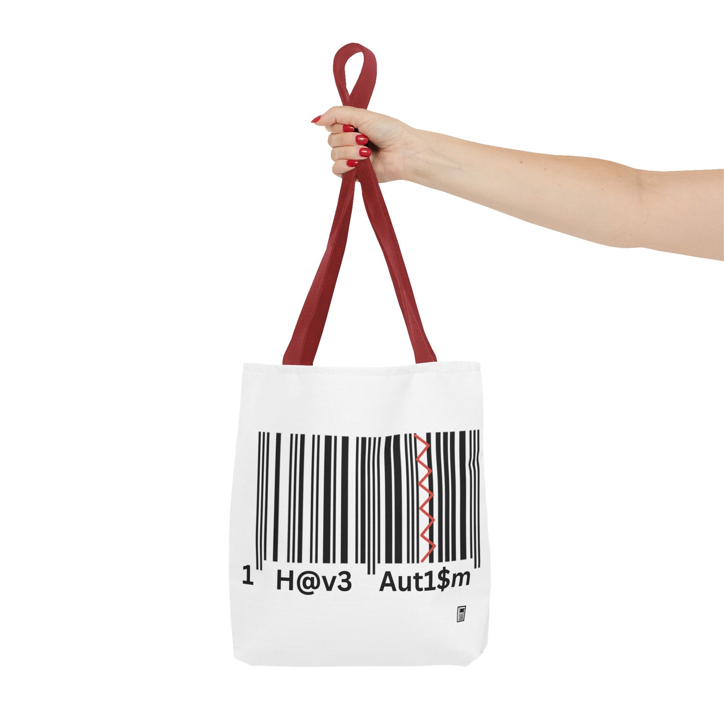 Tote Bag - No. 310 - Black & White 'I Have Autism'