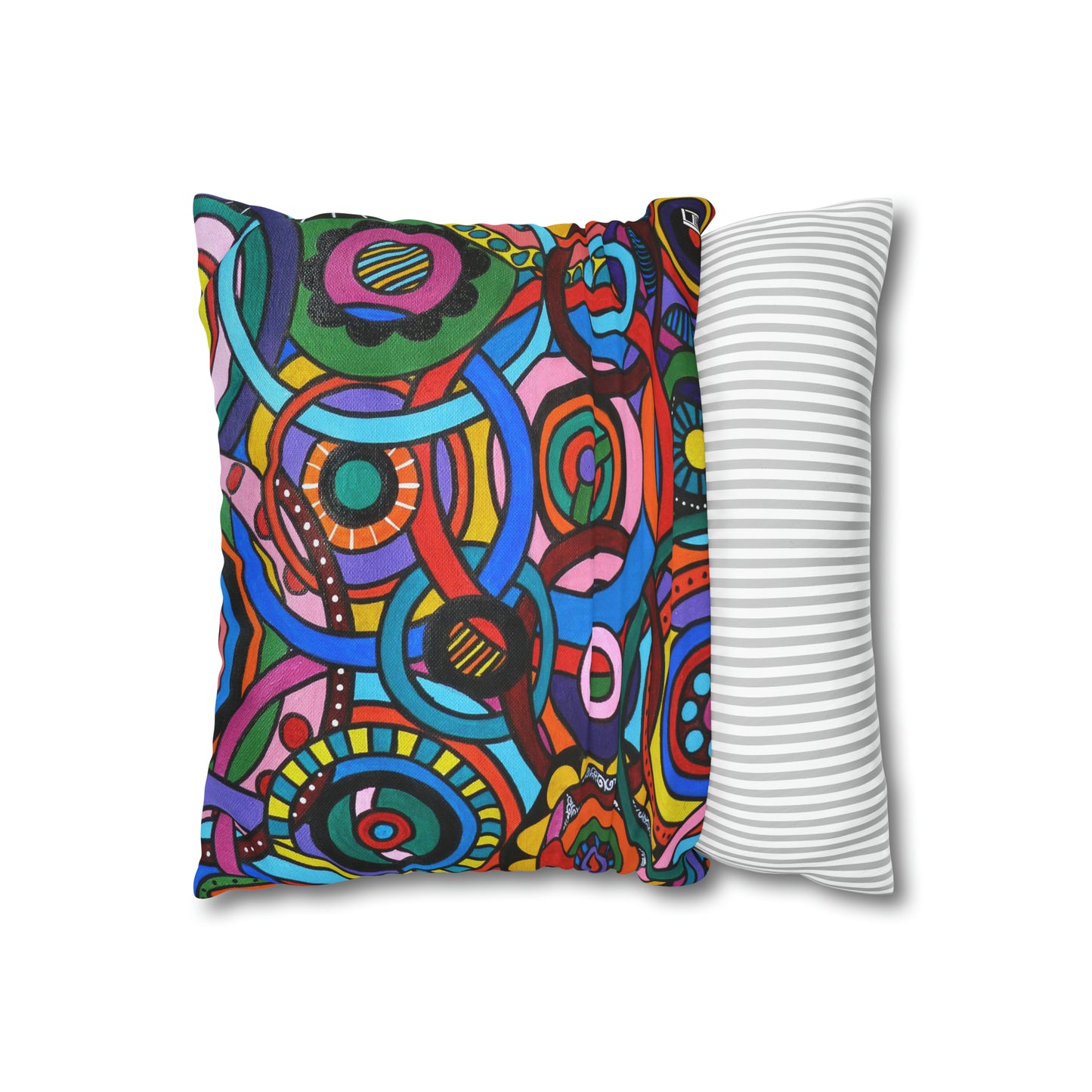 Cushion Pillow Case - No. 221 - 'Interlinked'