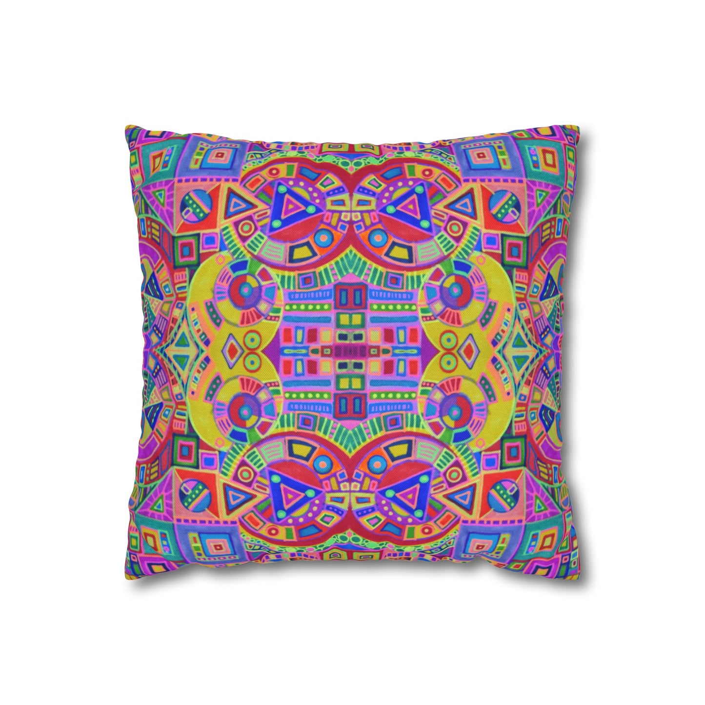 Cushion Pillow Case - No. 260 - Multicoloured Abstract