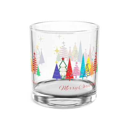 Rocks Glass, 10oz - Merry Christmas