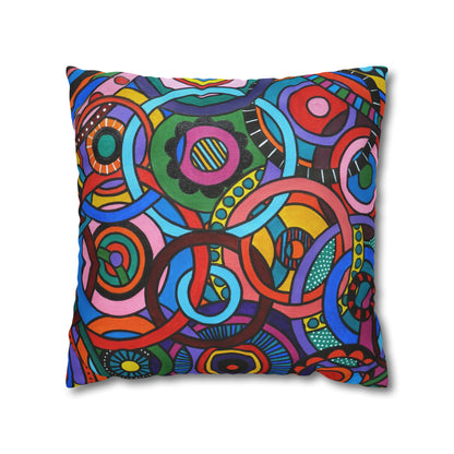 Cushion Pillow Case - No. 221 A - 'Interlinked'