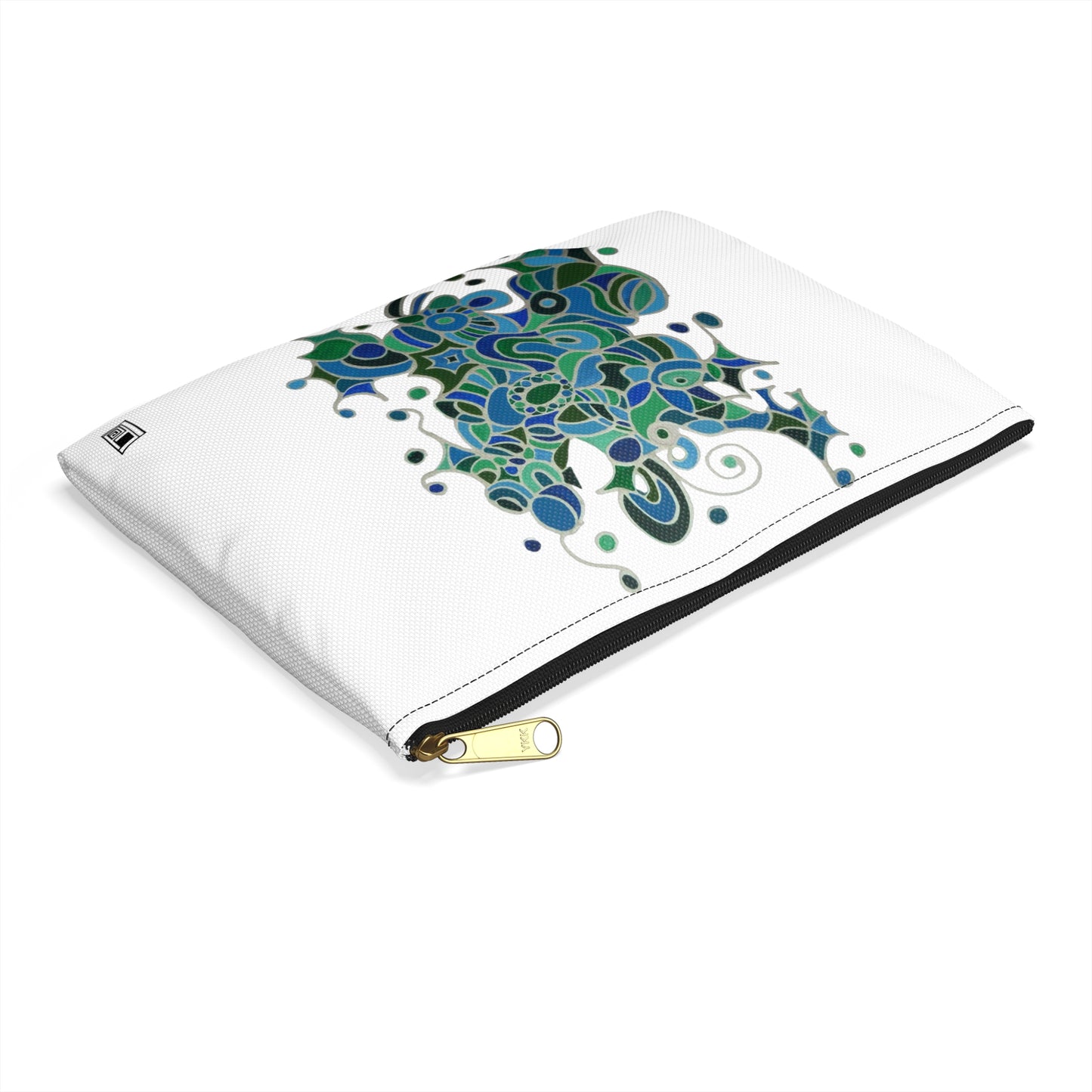 Make Up Bag - No. 219 - Bird of Paradise on White