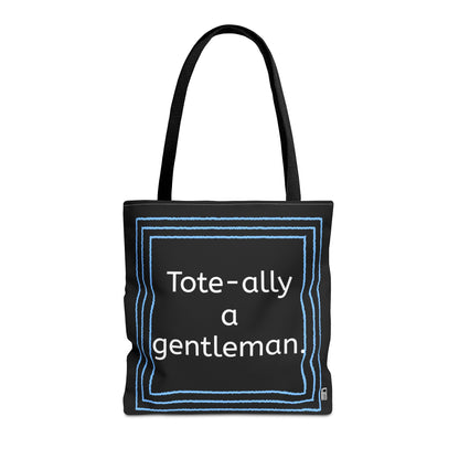 Tote Bag - No. X3 - Tote-ally a gentleman