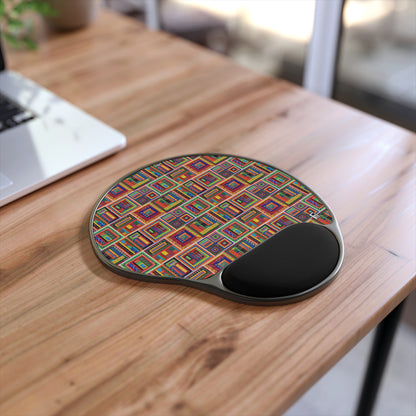 Mouse Pad With Wrist Rest - No. 156