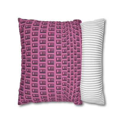 Cushion Pillow Case - No. 000PK - Artists Company Logo on Pink