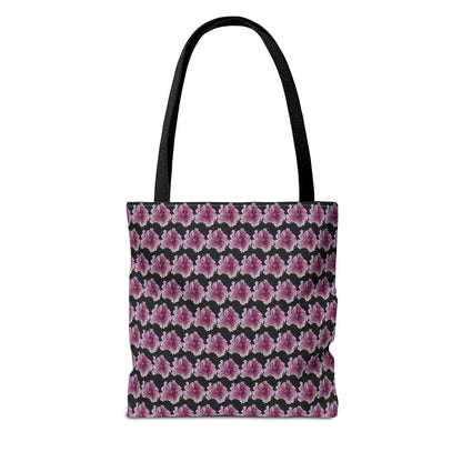 Tote Bag  - No. 269 - Pink & Purple Flower