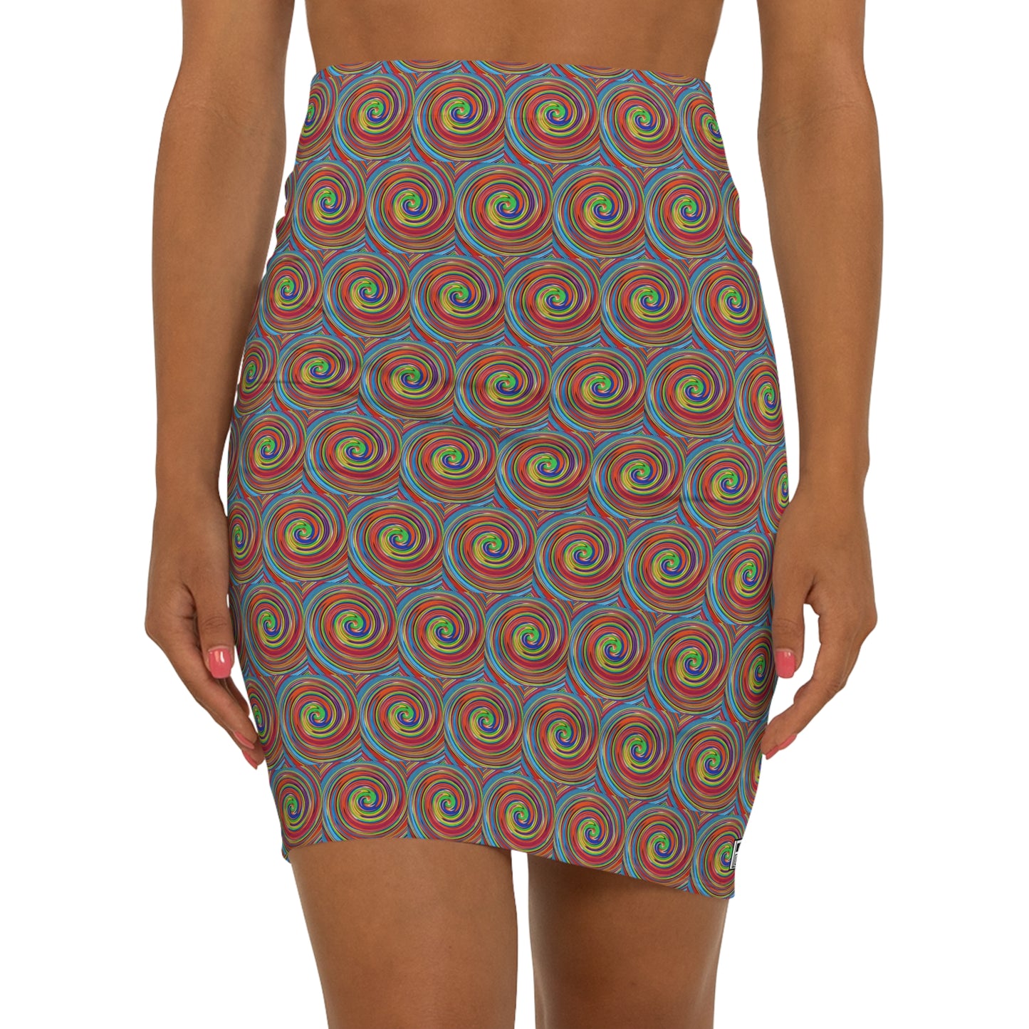 Women's Mini Skirt - No. 302 - Swirl