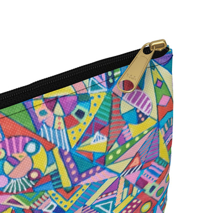 Make Up Bag - No. 254 - Multicoloured Abstract