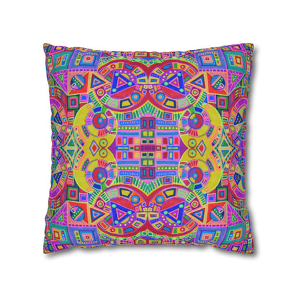 Cushion Pillow Case - No. 260 - Multicoloured Abstract