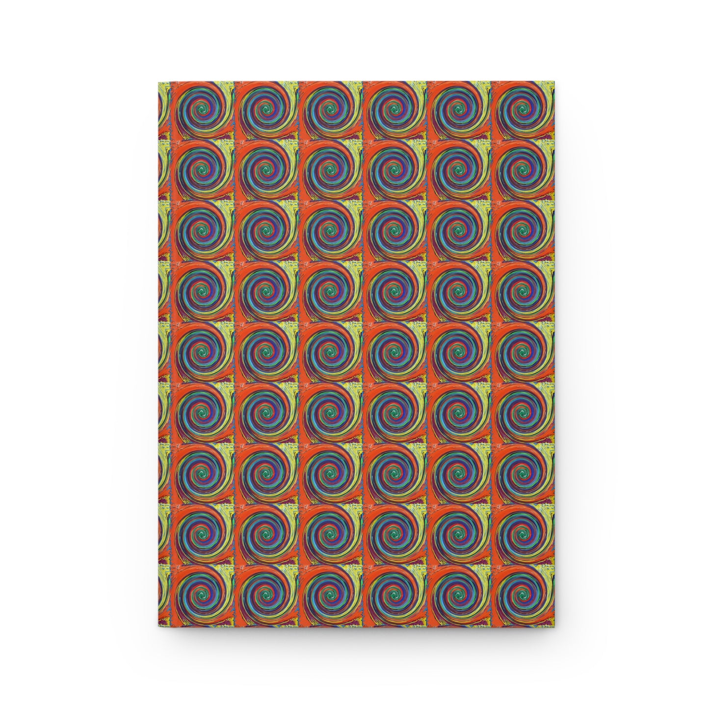 Hardcover Journal Matte (Lined) - No. 304 - Swirl - By Irish Artist Fiona de Lacy